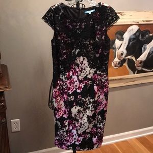 Antonio Melani Floral & Lace dress